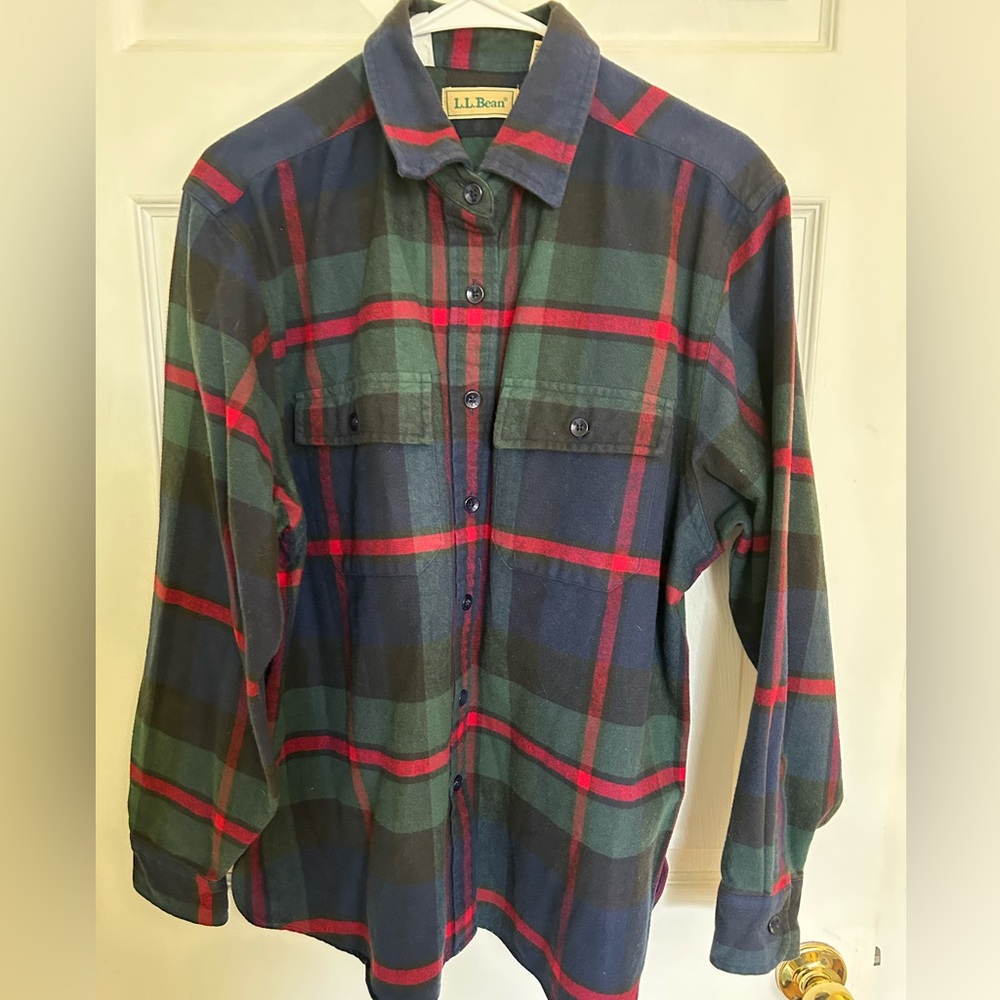 L.L. Bean Plaid Shirt
